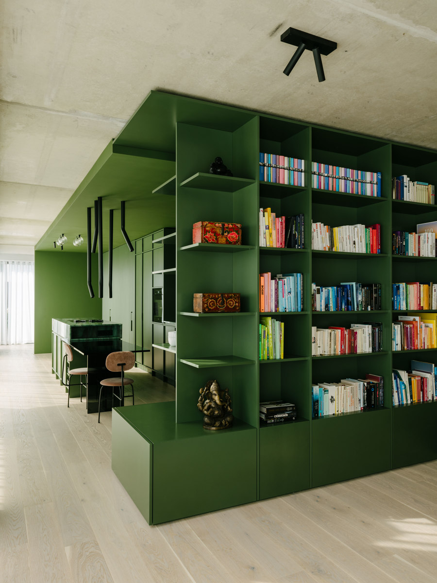 The Green Box von Ester Bruzkus Architekten | Wohnräume