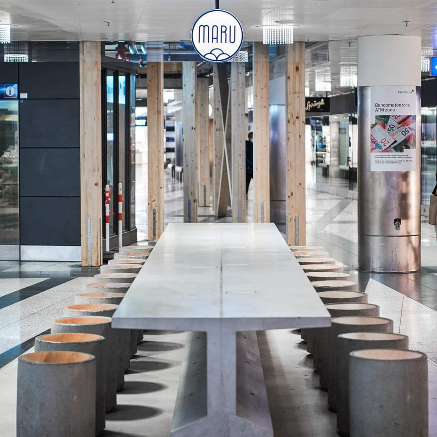 Dade Design im Hauptbahnhof Zürich |  | Dade Design AG concrete works Beton