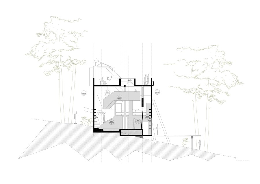 Casa Alférez von Ludwig Godefroy Architecture | Einfamilienhäuser