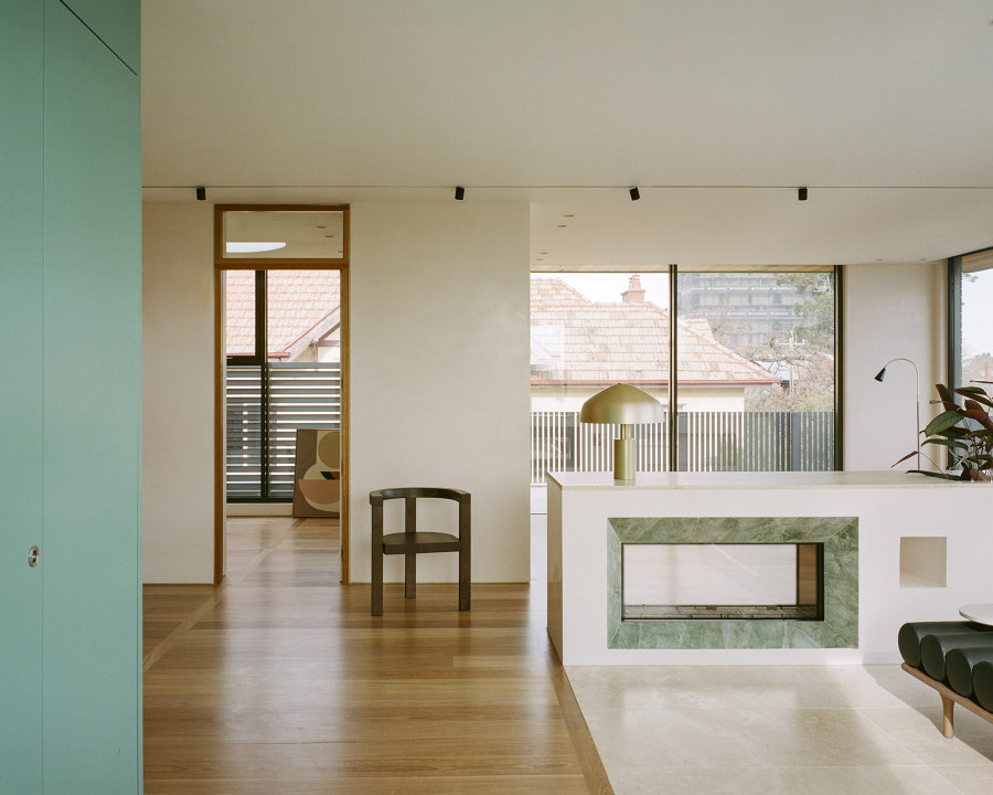 Elsternwick Penthouse by Office Alex Nicholls | Living space