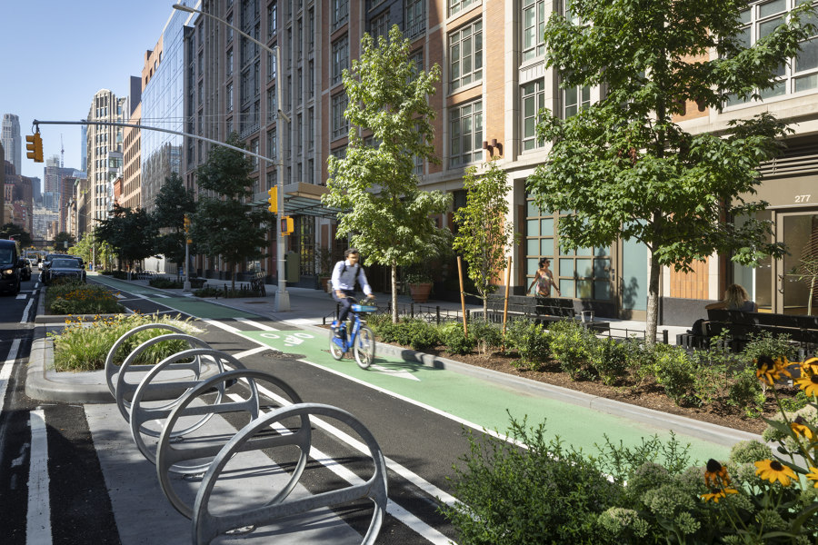 Hudson Square Streetscape Master Plan von MNLA | Infrastrukturbauten