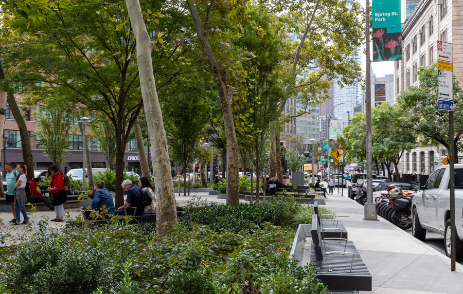 Hudson Square Streetscape Master Plan di MNLA | Costruzioni infrastrutturali