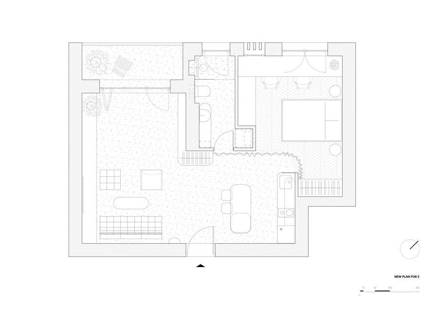 Apartment for 2+1 von taktika | Wohnräume