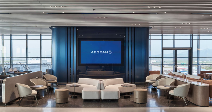 Aegean Business Lounge - AIA di Twelve Concept | Riferimenti di produttori
