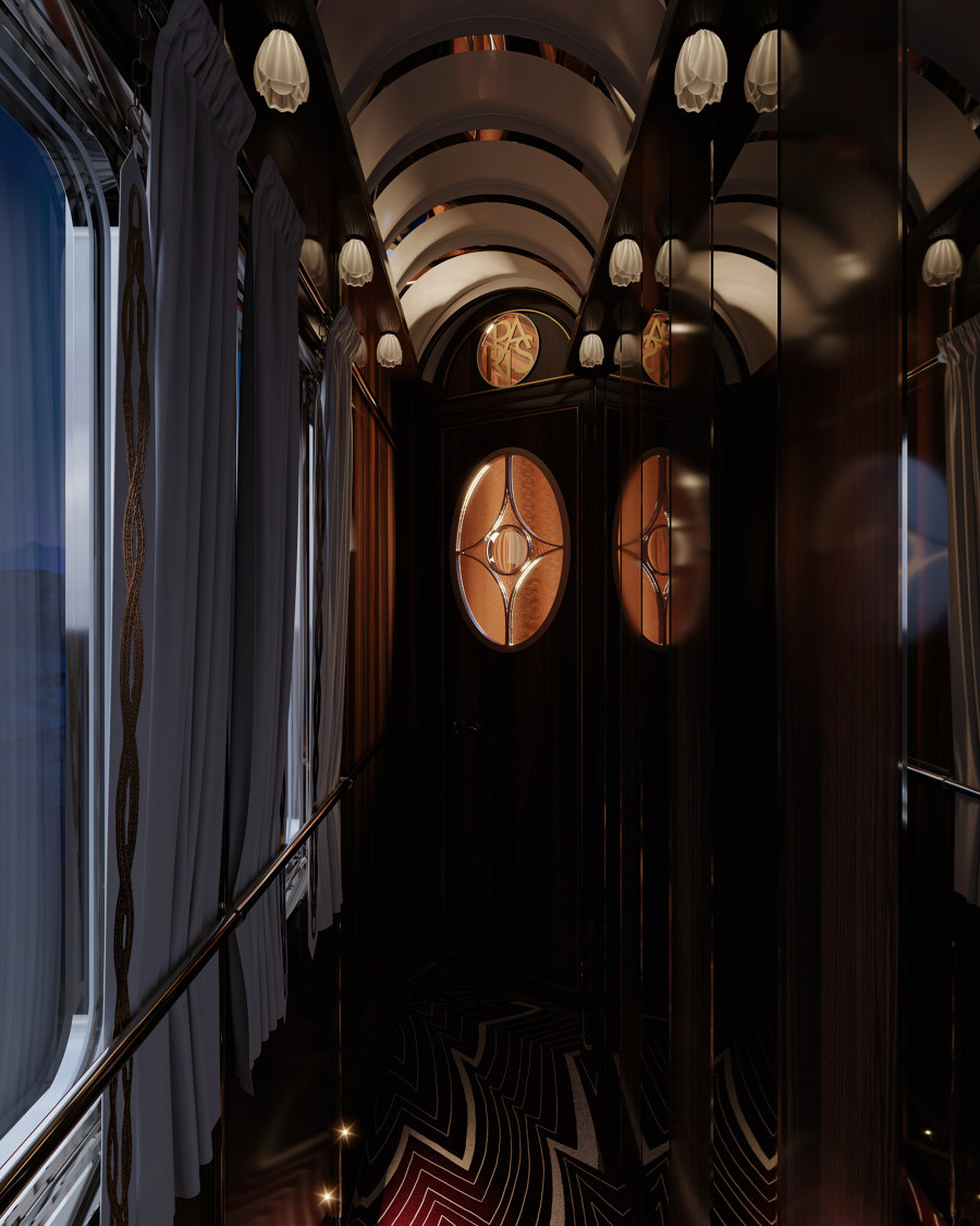 The Orient Express Train von Maxime d'Angeac | 
