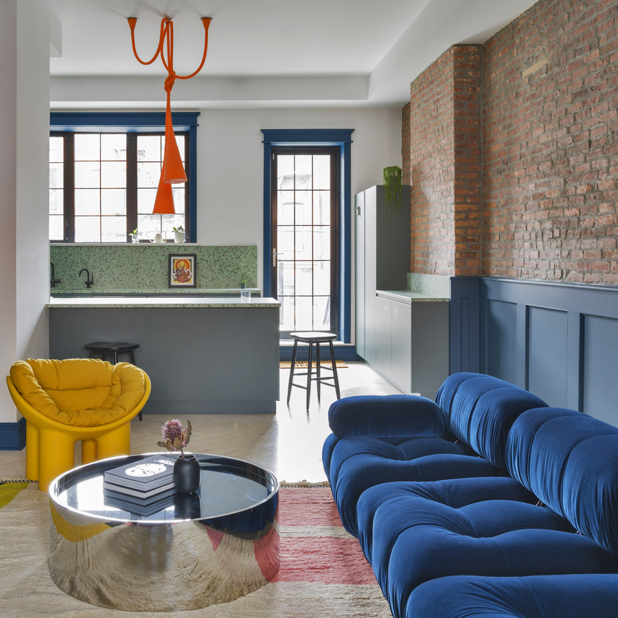 Bed-Stuy Townhouse Renovation | Living space | Olbos Studio