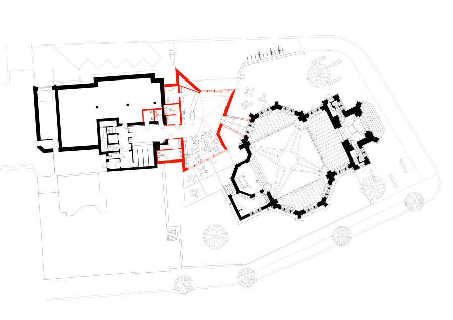 The Red Church Reconstruction de atelier-r | Édifices sacraux / Centres communautaires