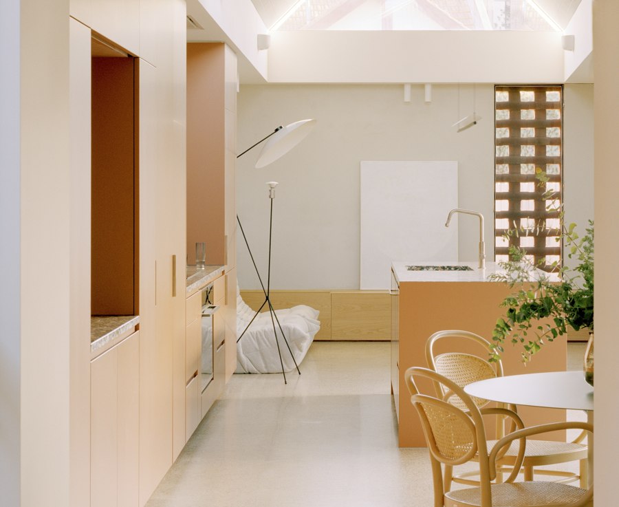 Gable Clerestory House de Sonelo Design Studio | Pièces d'habitation