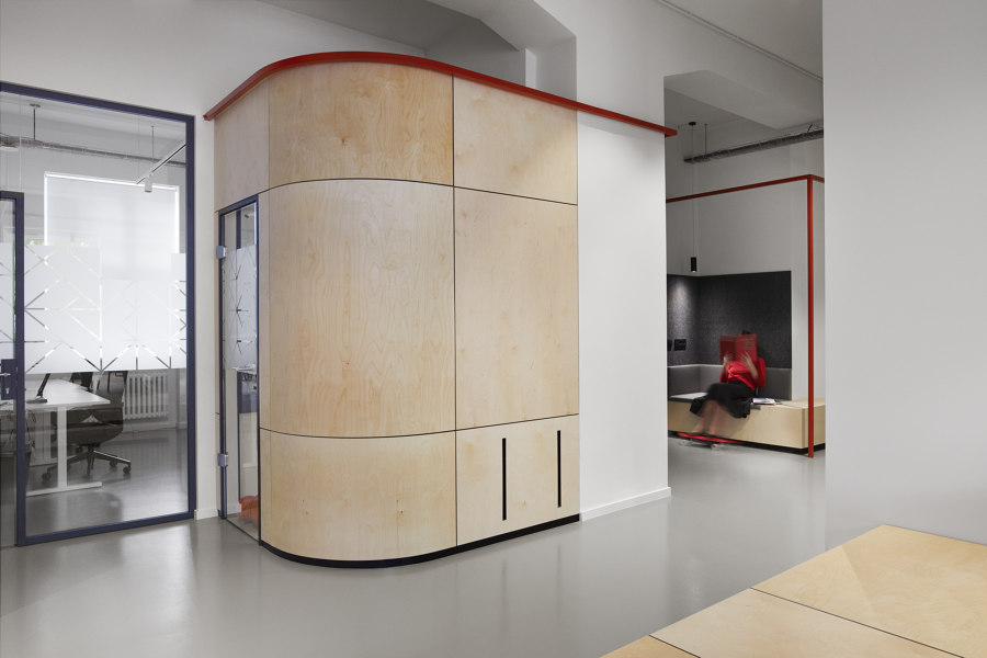 SPIELFELD Digital Hub de LXSY Architekten | Bureaux