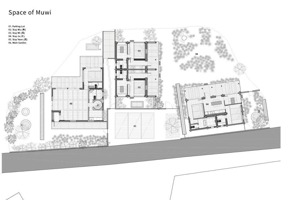 Space of Muwi Stay de Atelier ITCH | Hôtels