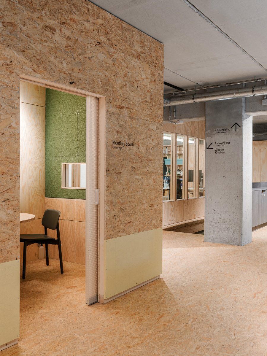 IMPACT HUB BERLIN de LXSY Architekten | Oficinas