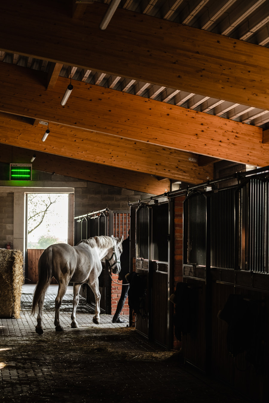 Horse House Stable di wiercinski-studio | Industie edilizie