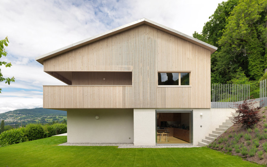 Single familiy house Lake Geneva by Bauwerk Parkett | Manufacturer references