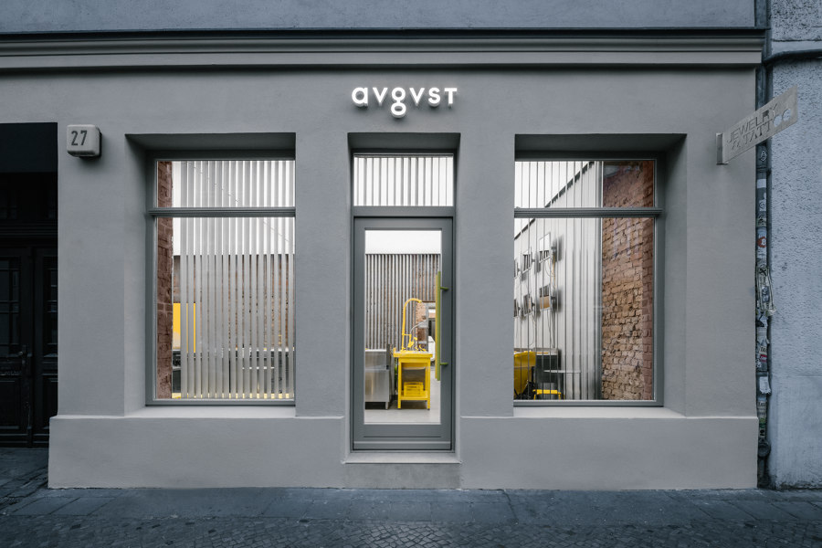 Avgvst Jewelry Berlin de Crosby Studios | Diseño de tiendas
