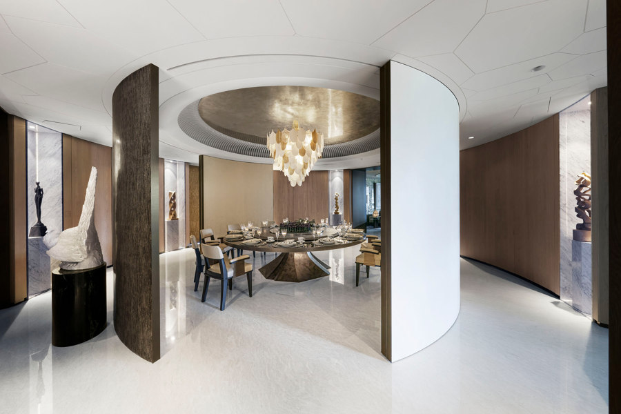 Elegance and technology in the kitchen in a luxury apartment in the Tao Zhu Yin Yuan high-rise in Taipei de Valcucine | Referencias de fabricantes