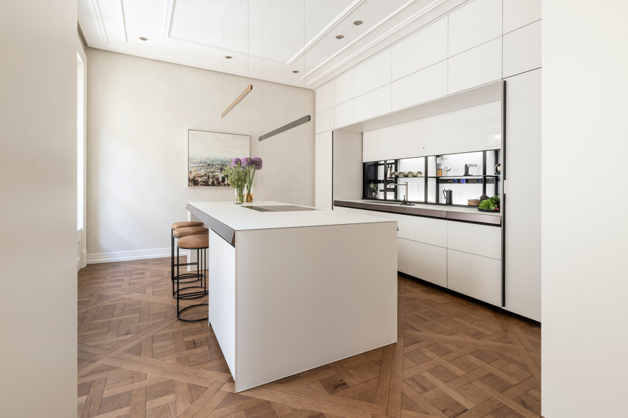 Innovation and old-world charm within a renovation project in Parma | Références des fabricantes | Valcucine