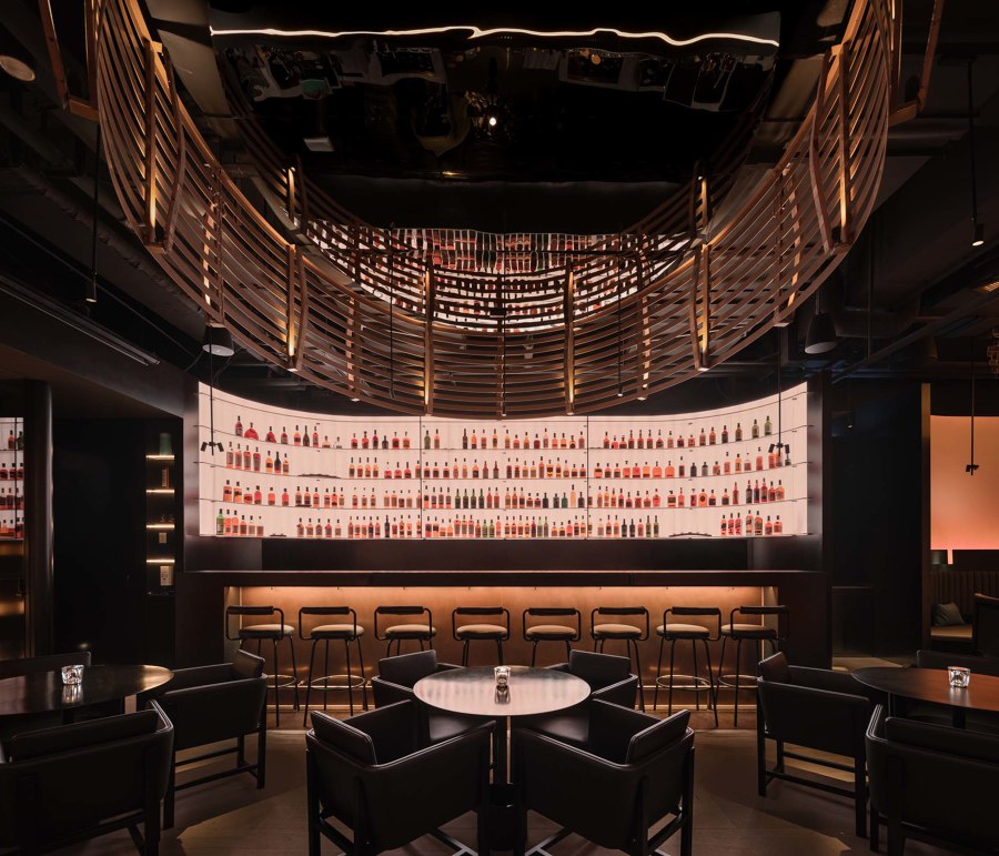 Laizhou Bar de RooMoo Design Studio | Intérieurs de bar