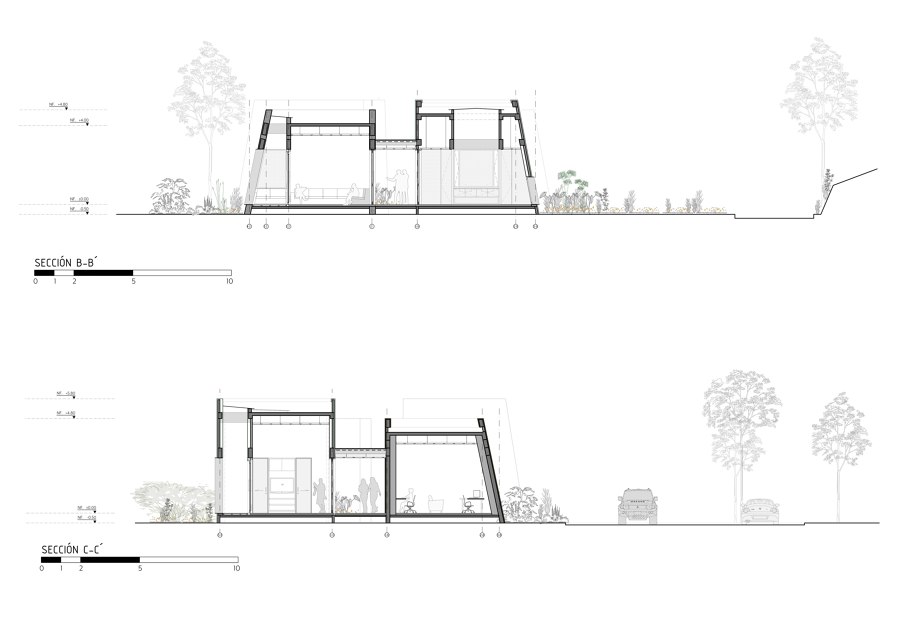Amaluna House di Plan:b arquitectos | Case unifamiliari