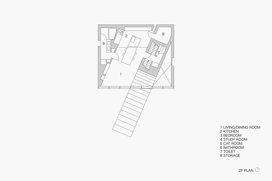 Stairway House von nendo | Einfamilienhäuser