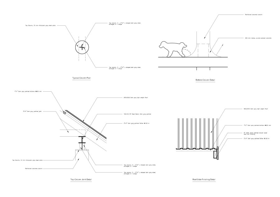 Dog / Human House by EKAR architects | Detached houses