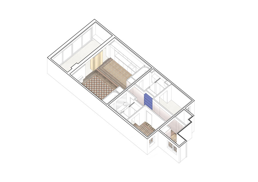The Rosegold Apartment von Raul Sanchez Architects | Wohnräume