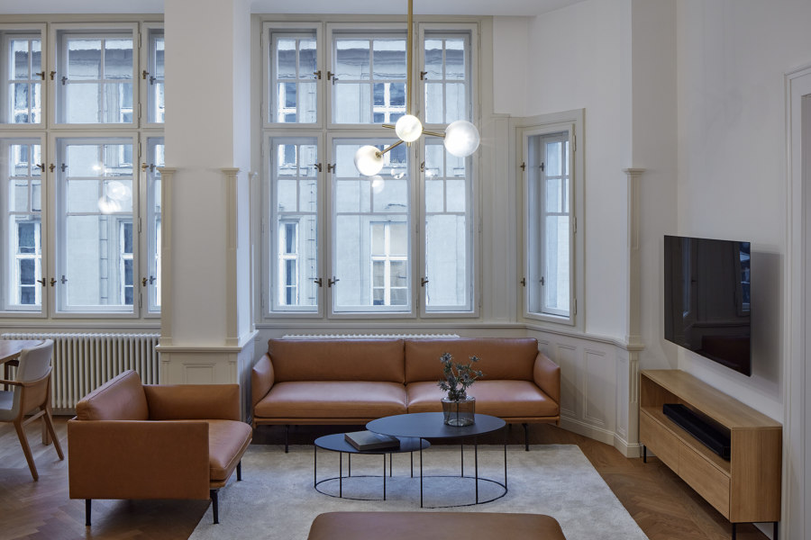 Enfilade Apartment | Wohnräume | RDTH architekti
