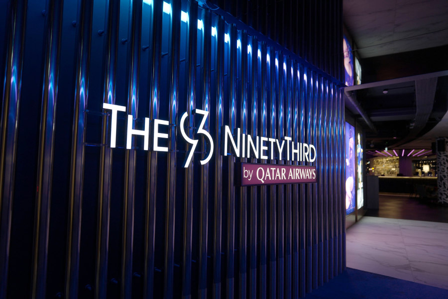 The NinetyThird by Qatar Airways - o2 Arena di Chaplins Furniture | 