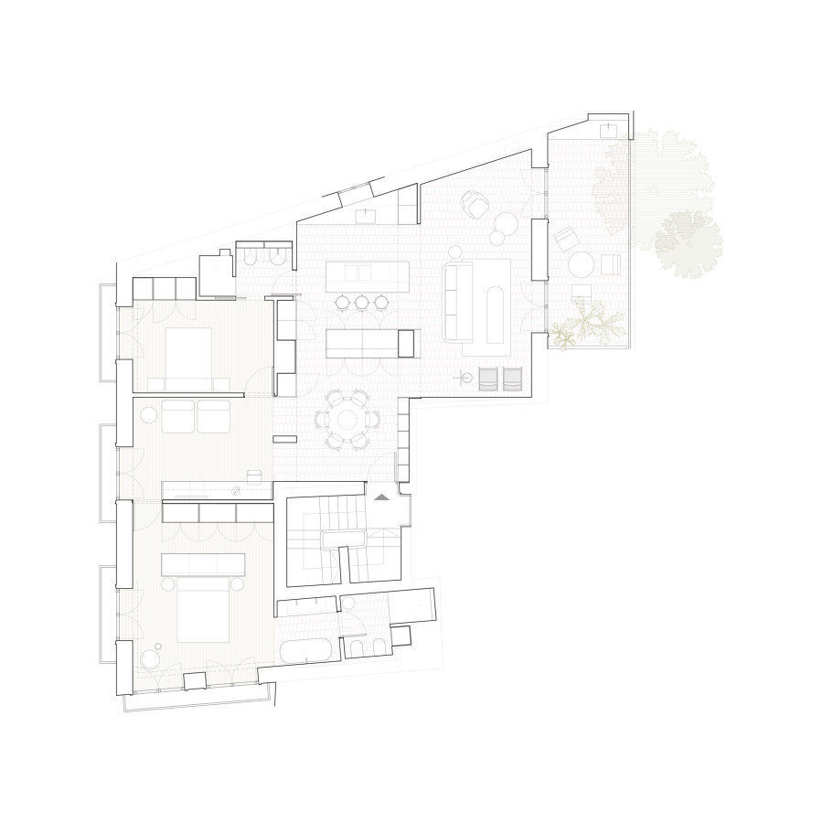 GOB 17 HOUSE - Changing Manhattan for the Mediterranean von DG ESTUDIO | Wohnräume