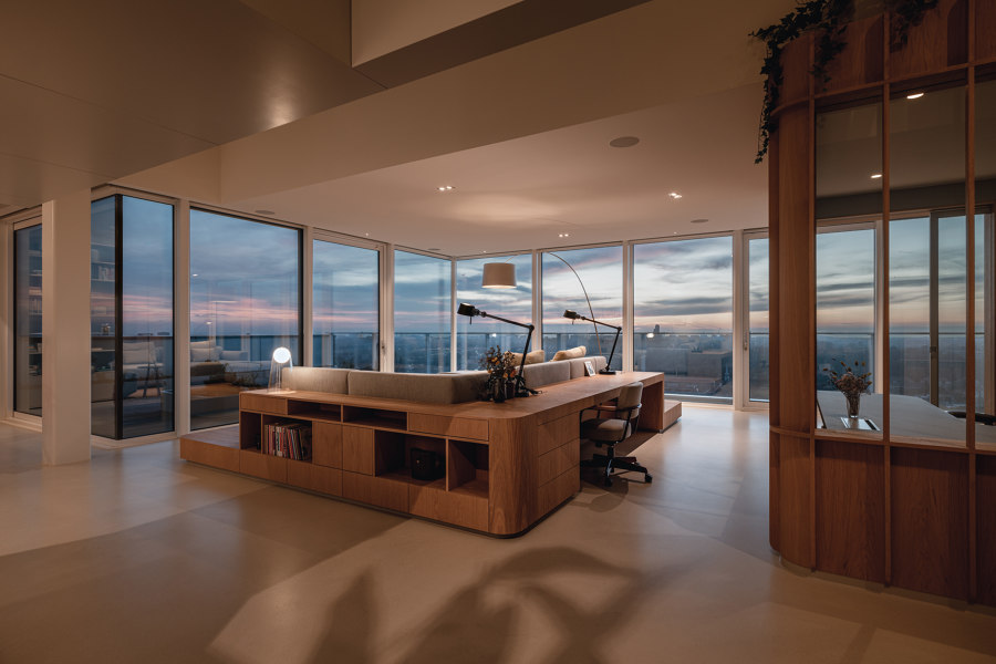 Panorama Penthouse by Bureau Fraai | Living space