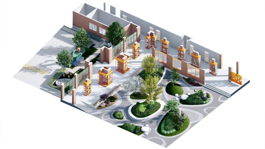 Damin School Renovation: Special Education School Campus Renewal di REAL Architects | Scuole
