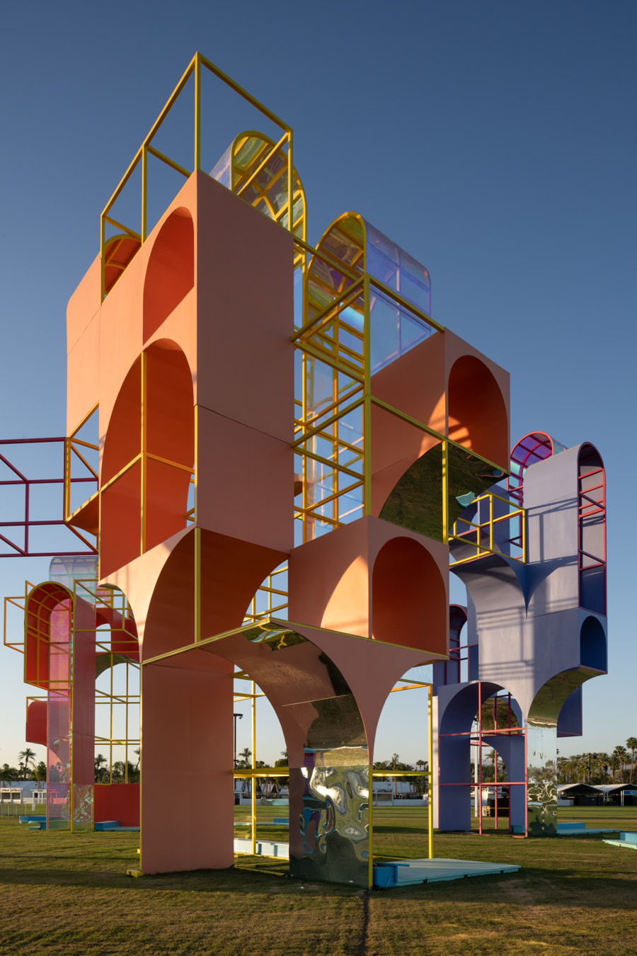 The Playground di Architensions | Costruzioni provvisorie