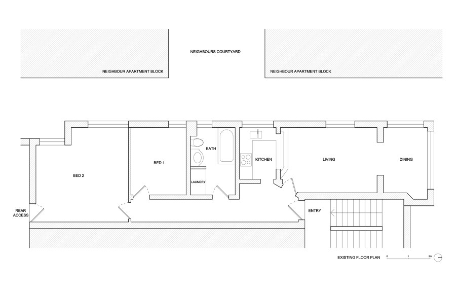 Kirribilli downsize apartment de Tsai Design | Espacios habitables