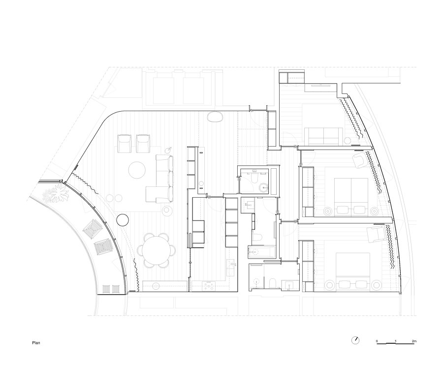 Apartment AP by RAR.STUDIO | Living space