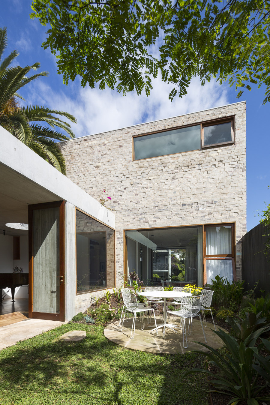 Courtyard House von Aileen Sage Architects | Wohnräume