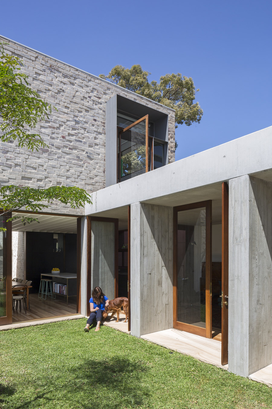 Courtyard House von Aileen Sage Architects | Wohnräume