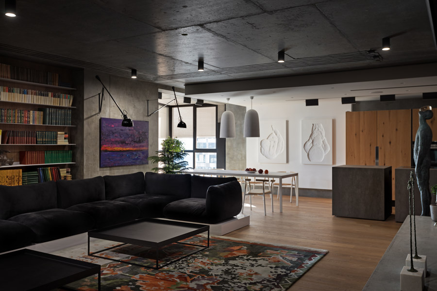The Mod Apartment von Sergey Makhno Architects | Wohnräume