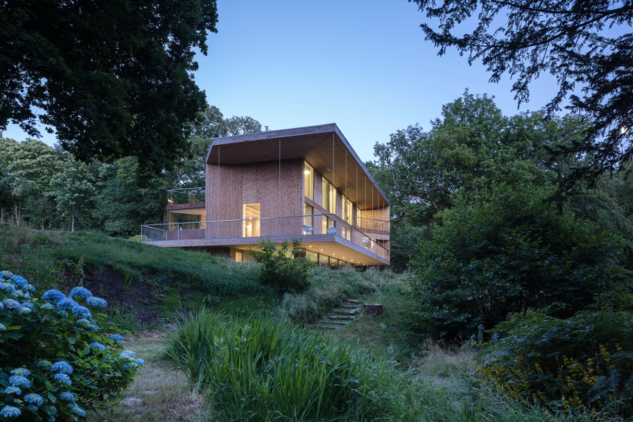 Red Bridge House de Smerin Architects | Maisons particulières