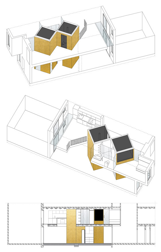 Duplex Tibbaut de Raul Sanchez Architects | Espacios habitables