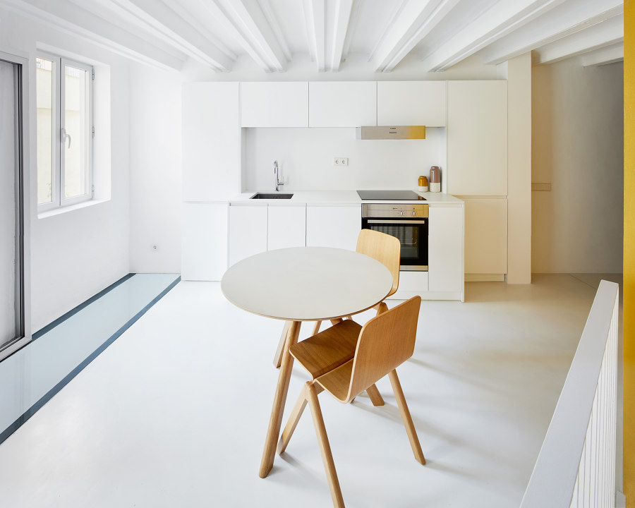 Duplex Tibbaut de Raul Sanchez Architects | Pièces d'habitation