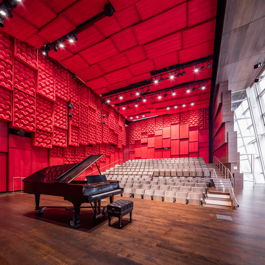 Voxman Music Building de LMN Architects | Salas de conciertos