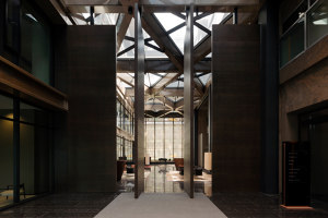 Interior Pivot Doors – The New Atrium | Manufacturer references | FritsJurgens