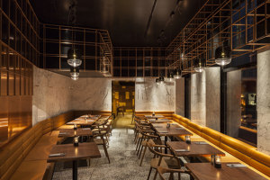 Hotel DAS TRIEST, PORTO Bar | Café-Interieurs | BEHF Architects