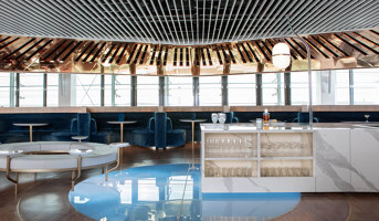 Air France business lounge | Café interiors | Mathieu Lehanneur