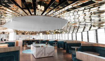 Air France business lounge | Café interiors | Mathieu Lehanneur