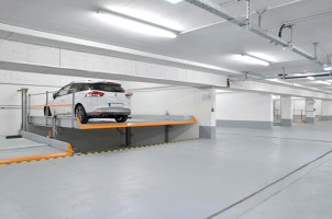 Space-saving car storage in Neu-Ulm | Références des fabricantes | KLAUS Multiparking