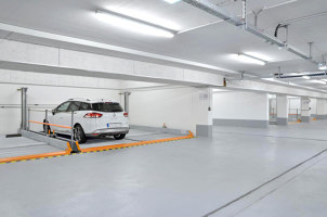 Platzsparende Unterbringung von Autos in Neu-Ulm | Herstellerreferenzen | KLAUS Multiparking