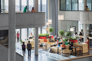 Zalando Headquarters in Berlin | Office facilities | KINZO Design Studio