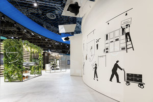 umdasch – The Store Makers exhibition stand at EuroShop 2020 | Trade fair stands | DOBAS AG