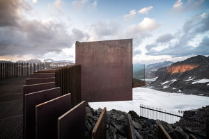 Ötzi Peak 3251m | Monuments/sculptures/viewing platforms | noa* network of architecture