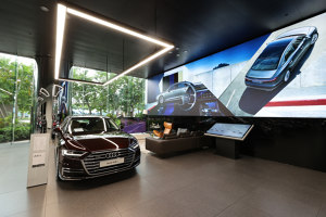Audi Hong Kong Flagship Showroom | Manufacturer references | BoConcept